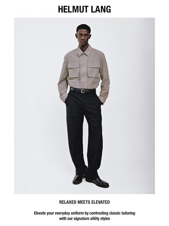 Helmut Lang Walter Pfeiffer ポスター Helmut Lang Brings Us To The '80s With Newest 'Artist
