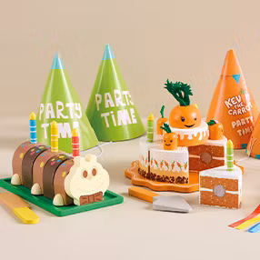 Wooden Birthday Cake product image