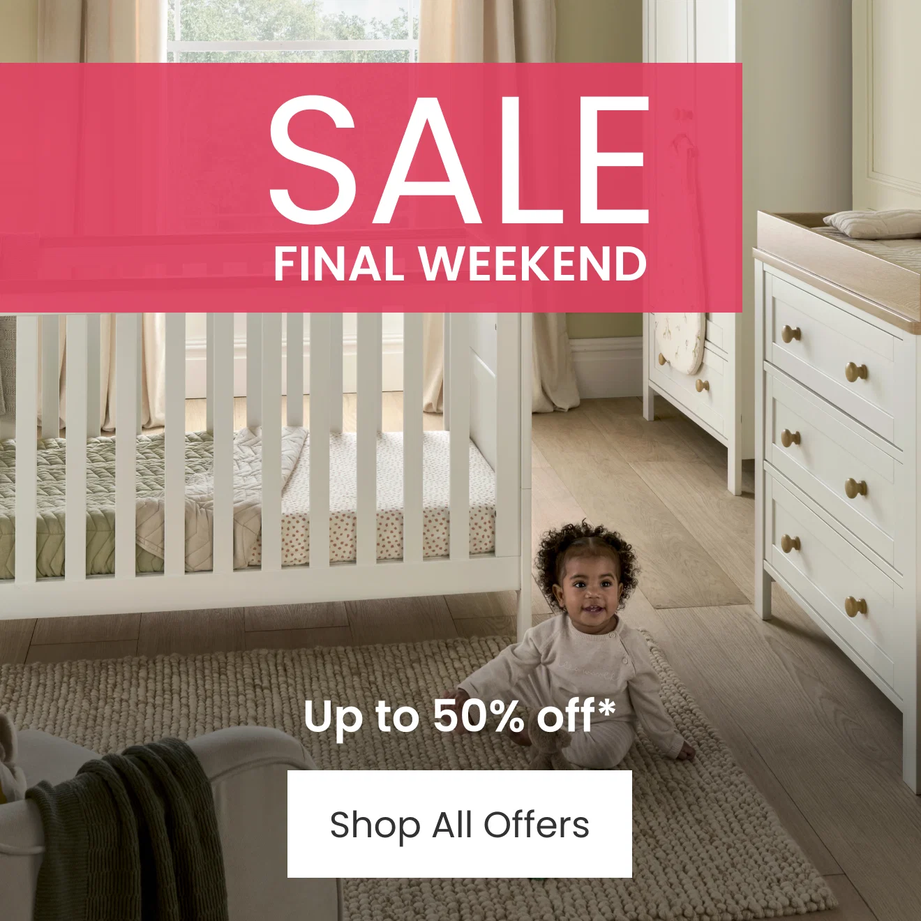 Sale! Final Weekend! Up to 50% Off