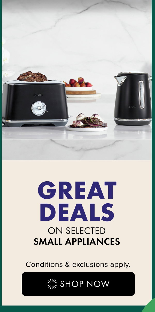 Great deals on selected Small Appliances
