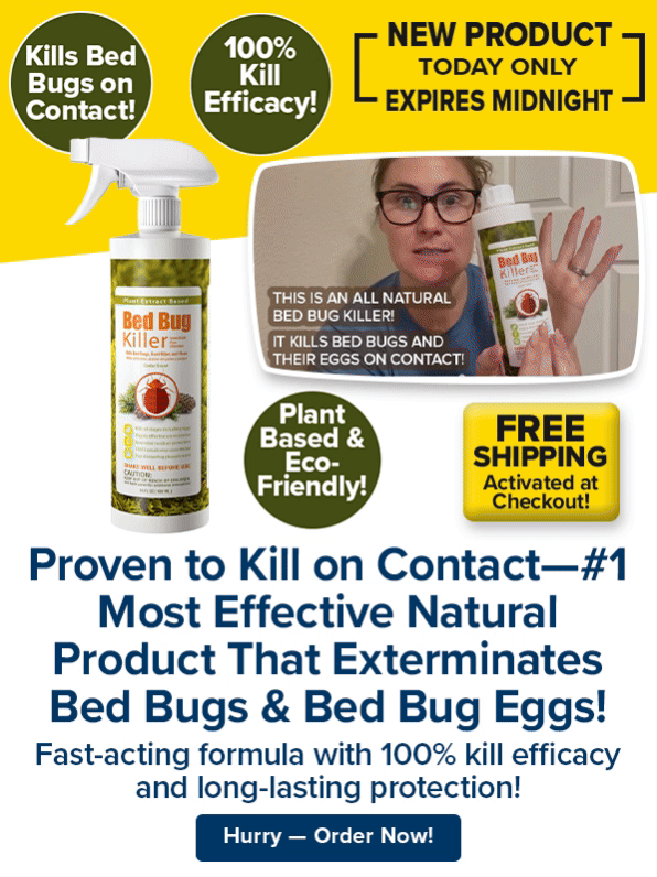 Proven to Kill on Contact—#1 Most Effective Natural Product That Exterminates Bed Bugs & Bed Bug Eggs!