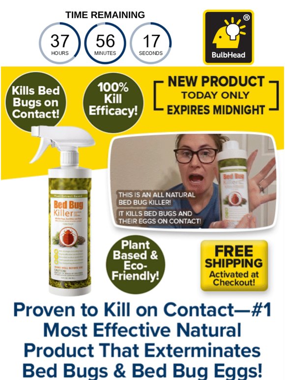 BulbHead: Expires Midnight October 5, 2025 | Milled