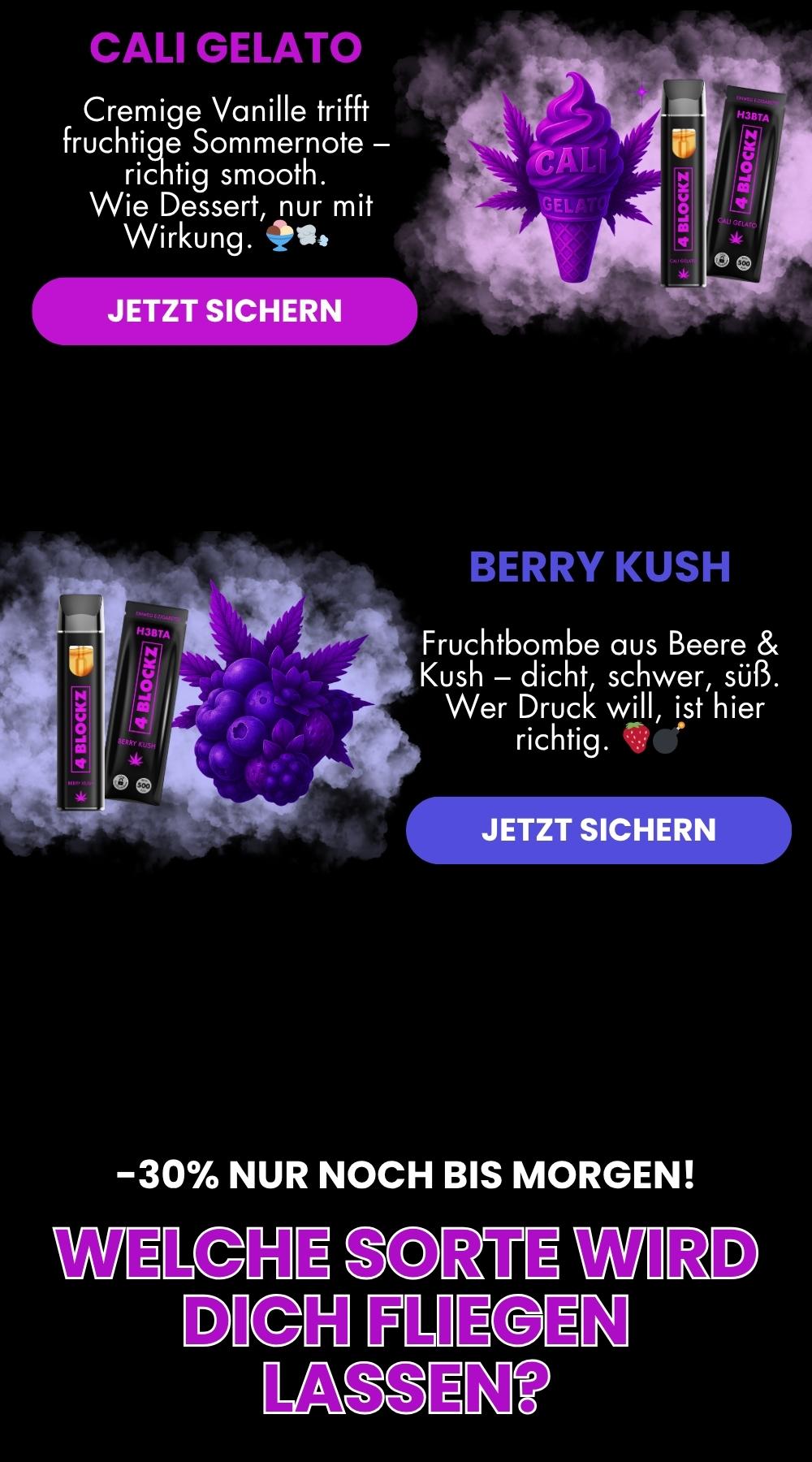 4 Blockz Vape 4BLOCKZ - H3 Superior Blend VAPE PENS (1ML) 4 Blockz H3 BTA  Einweg Vapes