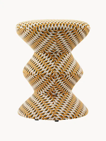 Okrúhly pomocný stolík Zig Zag