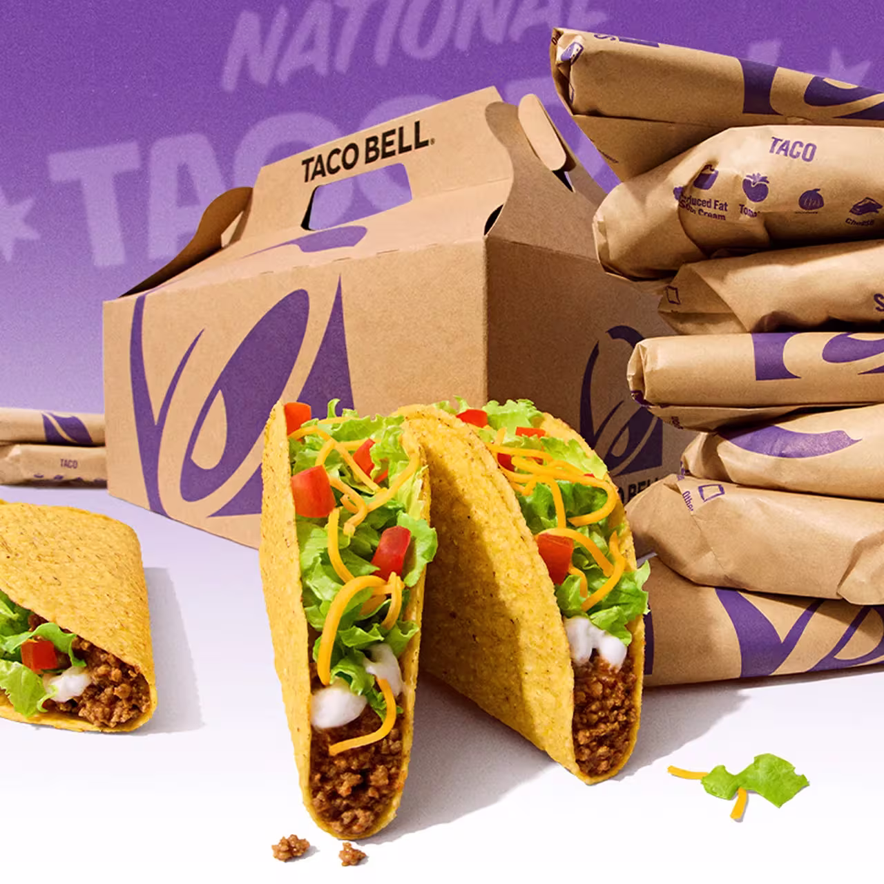 Taco Party Pack displayed on a table.
