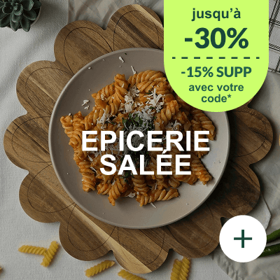 Épicerie salée jusqu'à -30%
