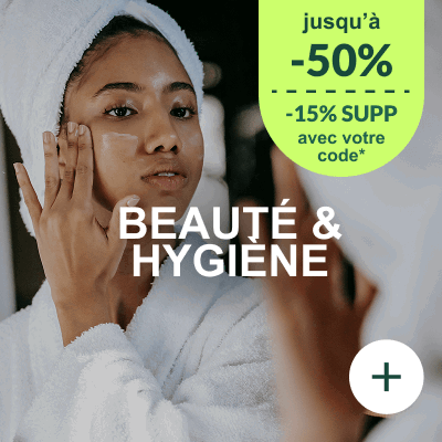 Hygiène et beauté jusqu'à -50%