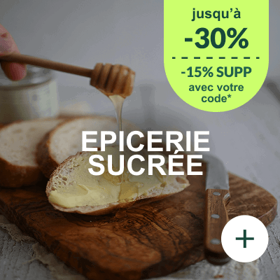 Épicerie sucrée jusqu'à -30%