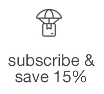 Save 15% auto-delivery