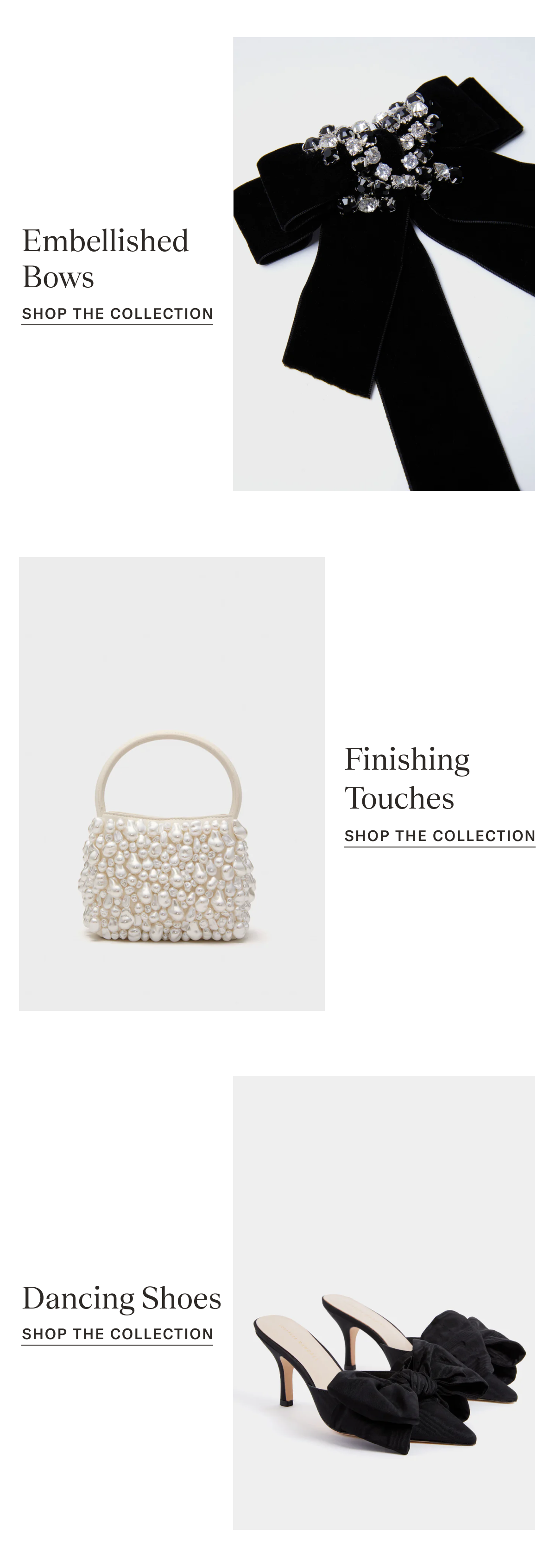Embellished Bows, Finishing Touches, Dancing Shoes