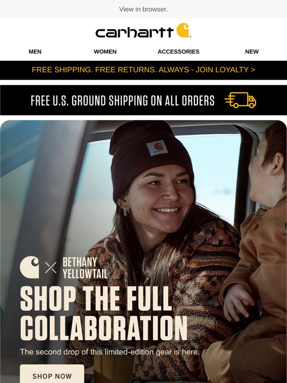 Carhartt: Carhartt x Bethany Yellowtail is here | Milled