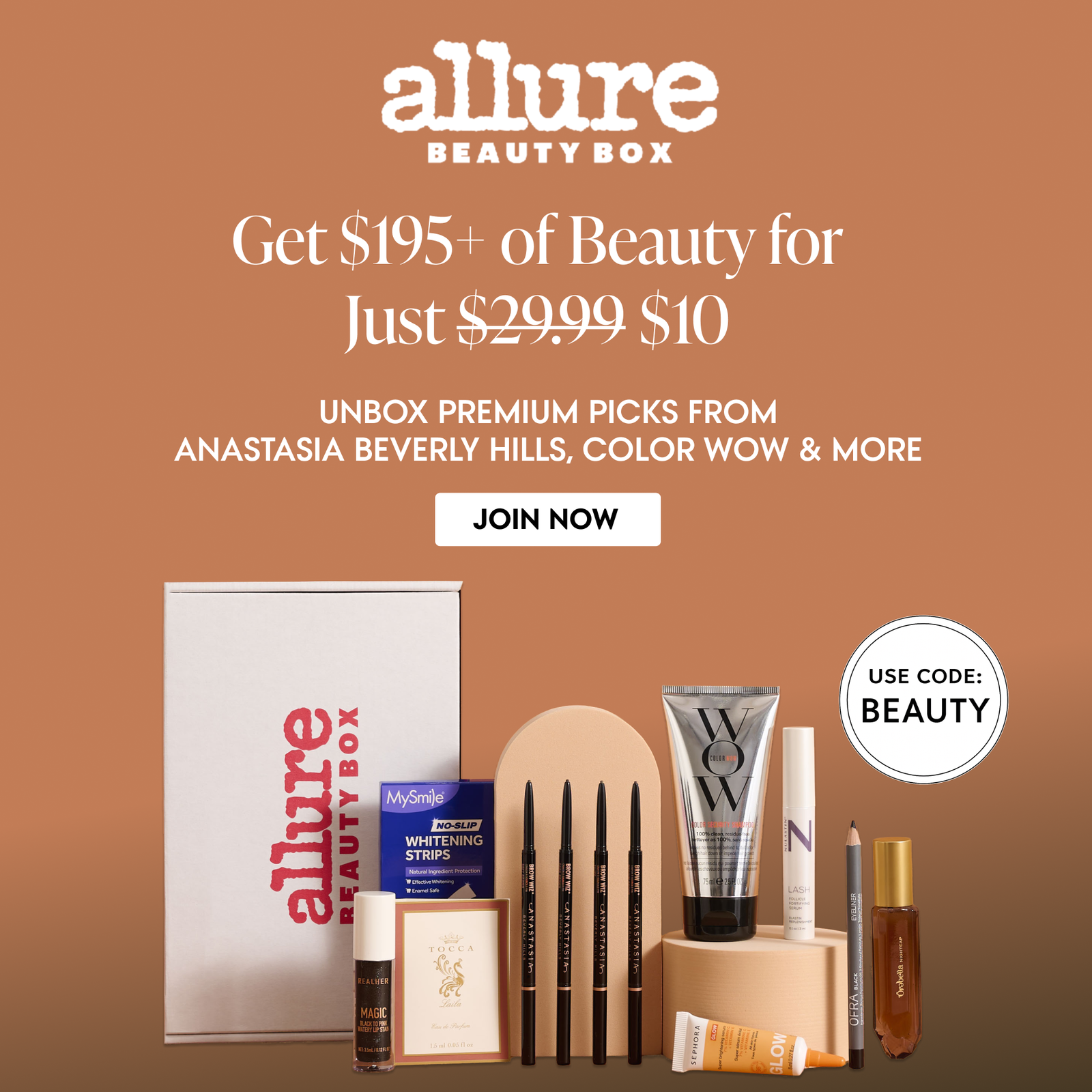 Sign up for Allure's Beauty Box