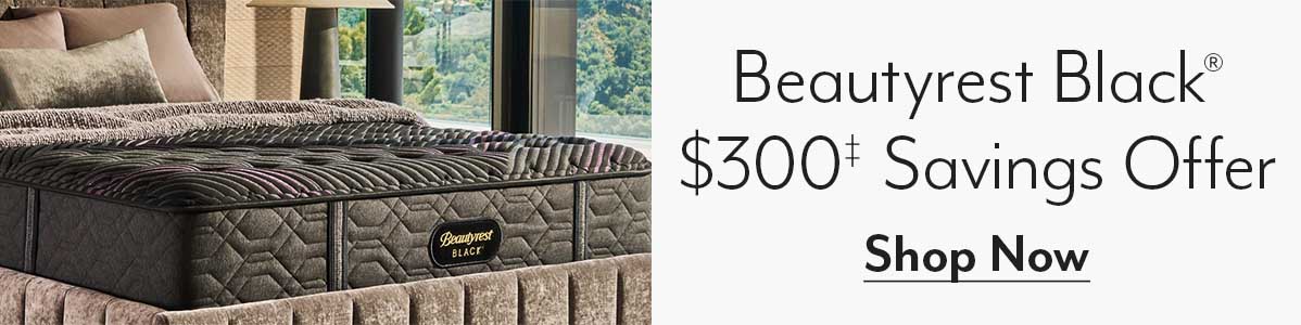 $300 Savings offer on Beautyrest