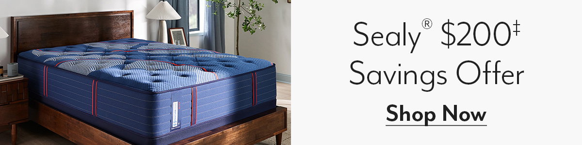 $200 Savings offer on Sealy