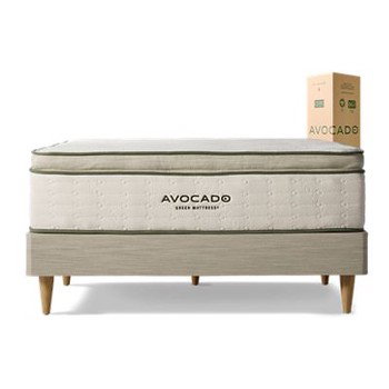 Avocado Green Organic Eurotop Mattress