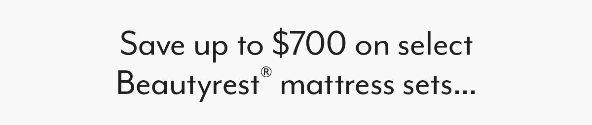 Shop Beautyrest Savings!