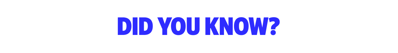 Did you know?