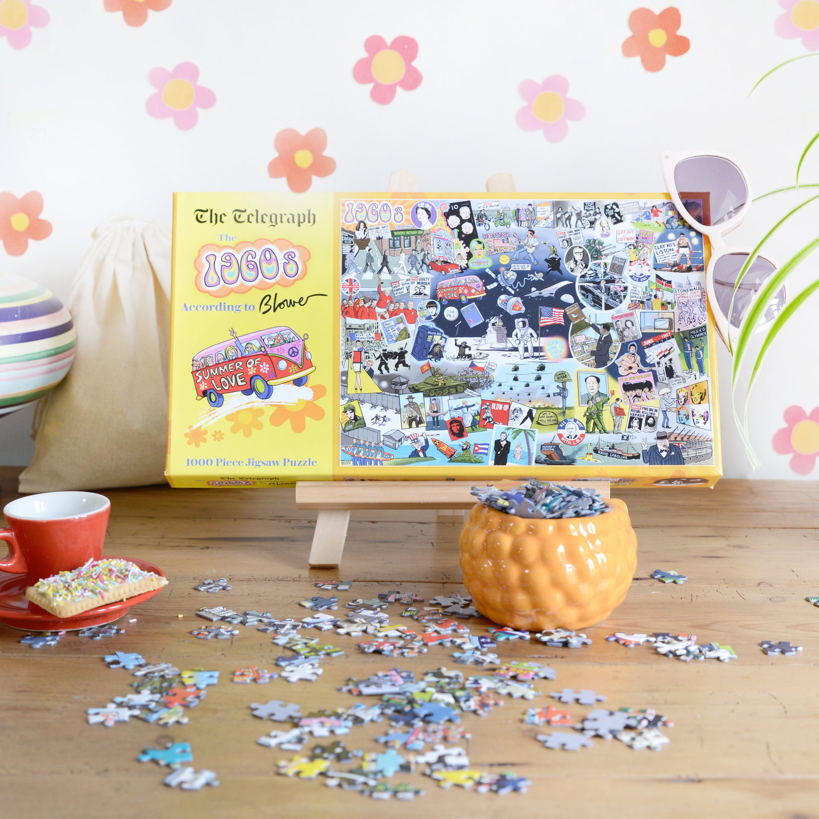 1960's According to Blower 1000 Piece Jigsaw Puzzle
