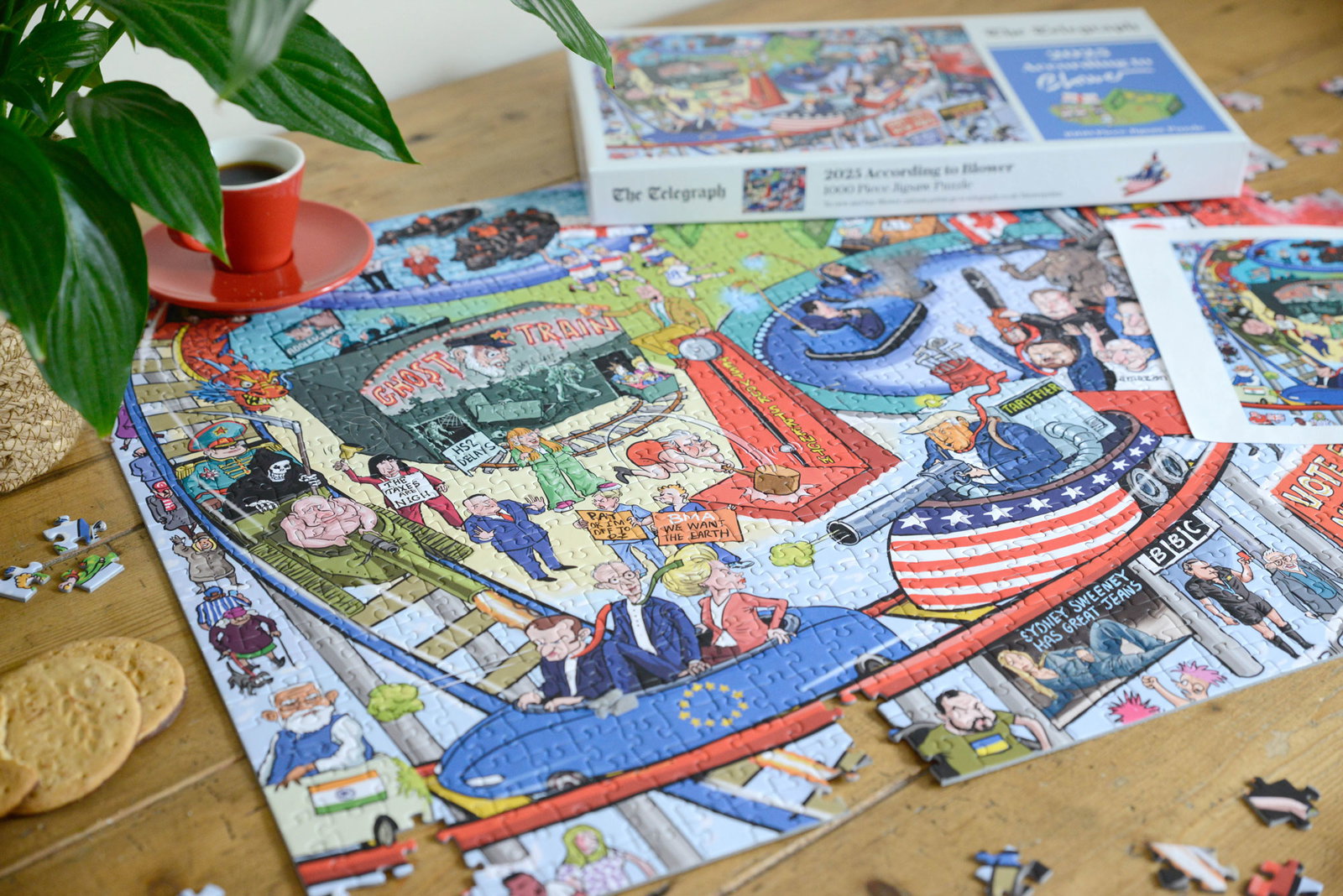 The Telegraph 2025 According to Blower 1000 Piece Jigsaw Puzzle
