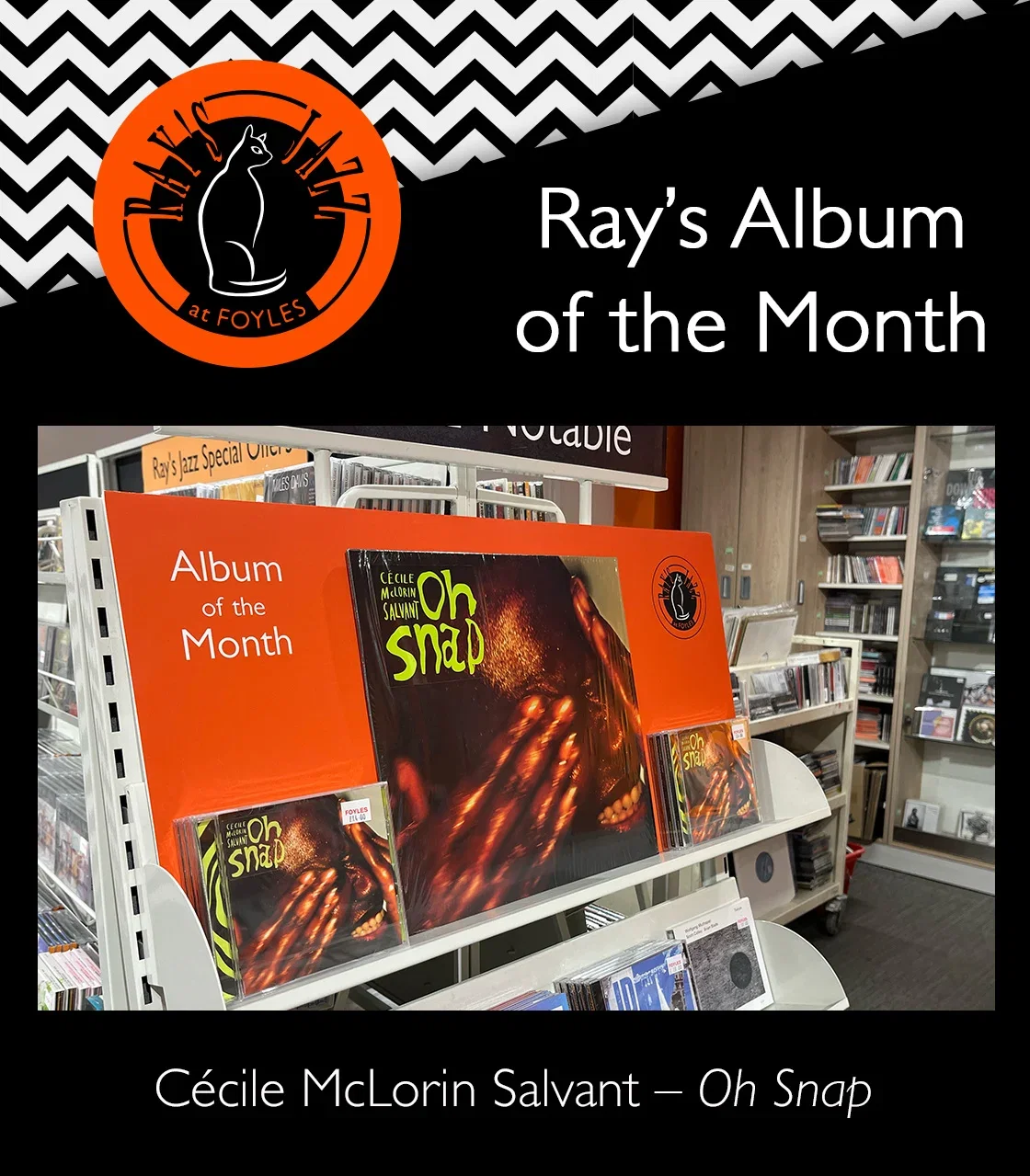 Ray's Album of the Month | Oh Snap by Cécile McLorin Salvant