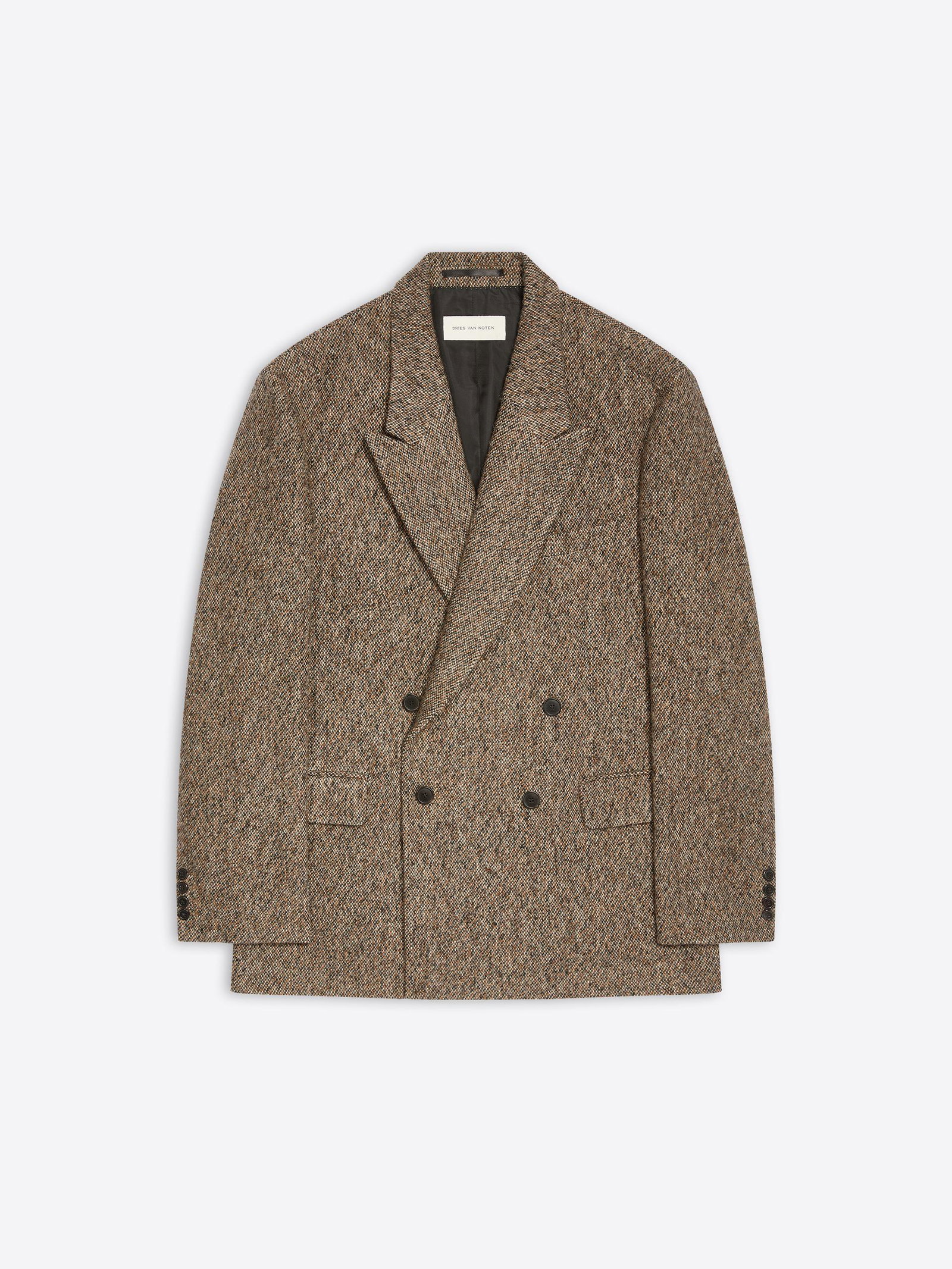 Oversized wool blazer