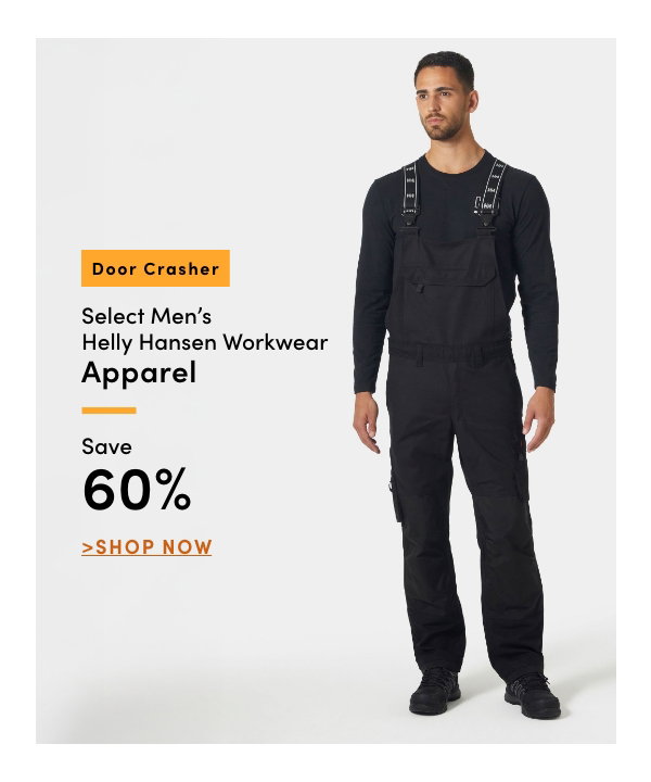 Door Crasher Select Men's Helly Hansen Workwear Apparel Save 60%