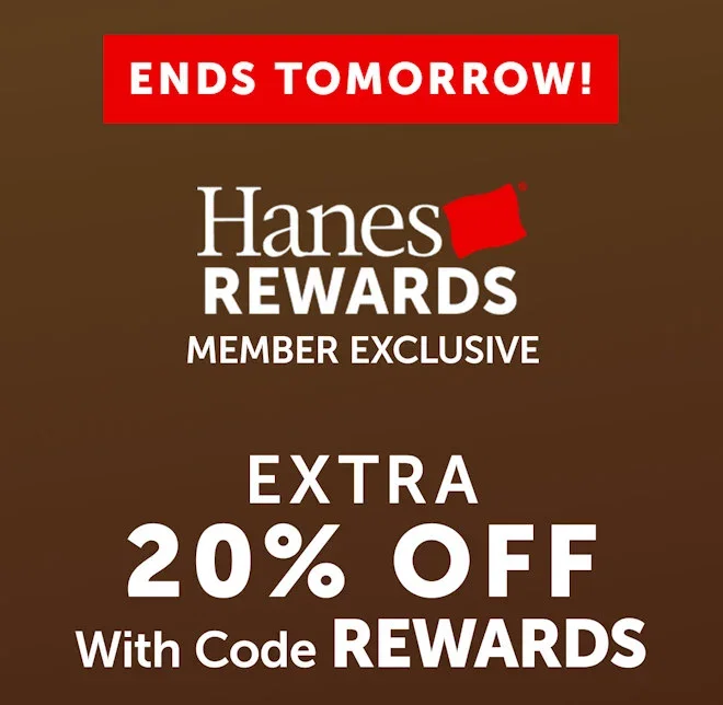 Hanes Rewards Sign Up/In