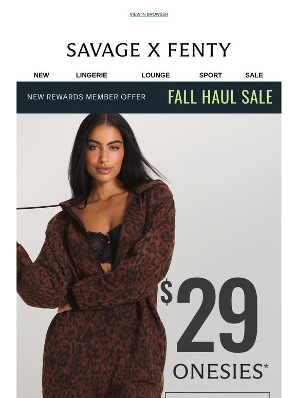 THE ICONIC ONESIE: Only $29!