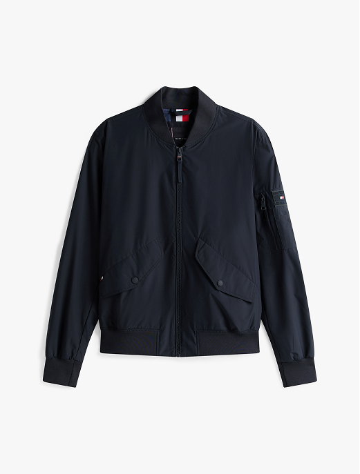 Verstaubare wasserfeste Relaxed Fit Bomberjacke