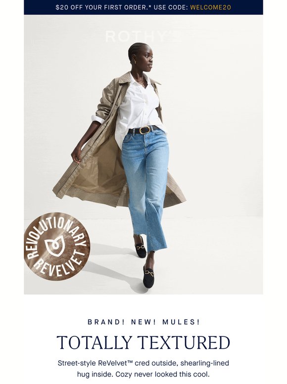 NEW mule, major cozy vibes.