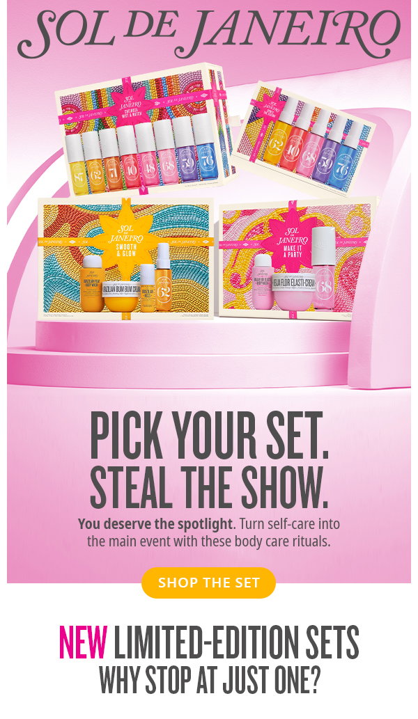 Pick Your Set. Steal The Show - SHOP THE SET