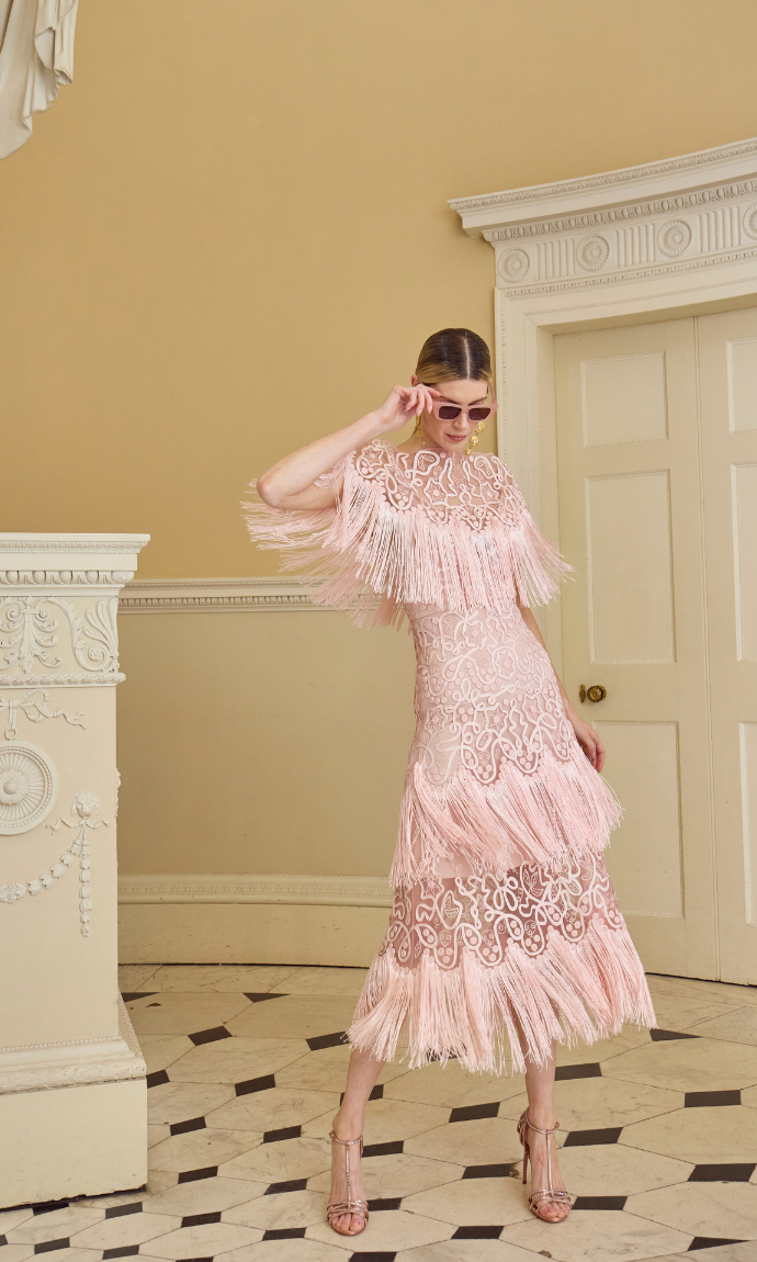 The Cordelle Dress - Pink