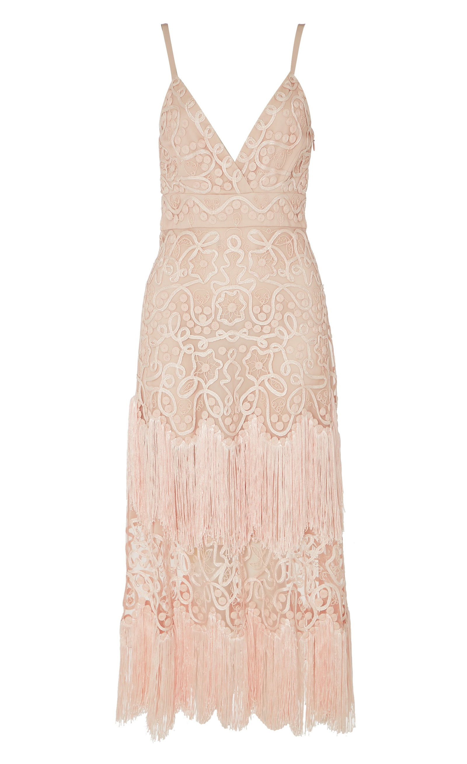 The Cordelle Tassel Dress - Pink