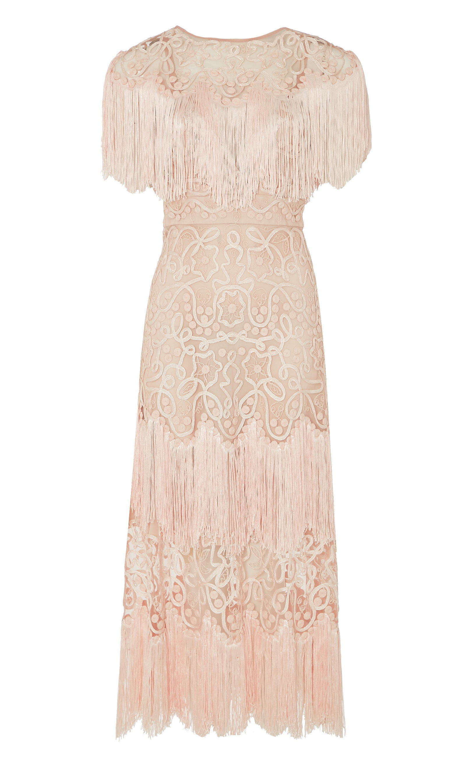The Cordelle Tassel Dress - Pink