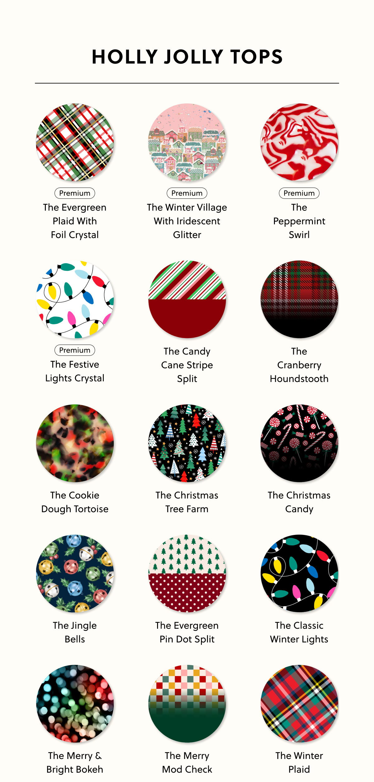 Holly Jolly Tops
