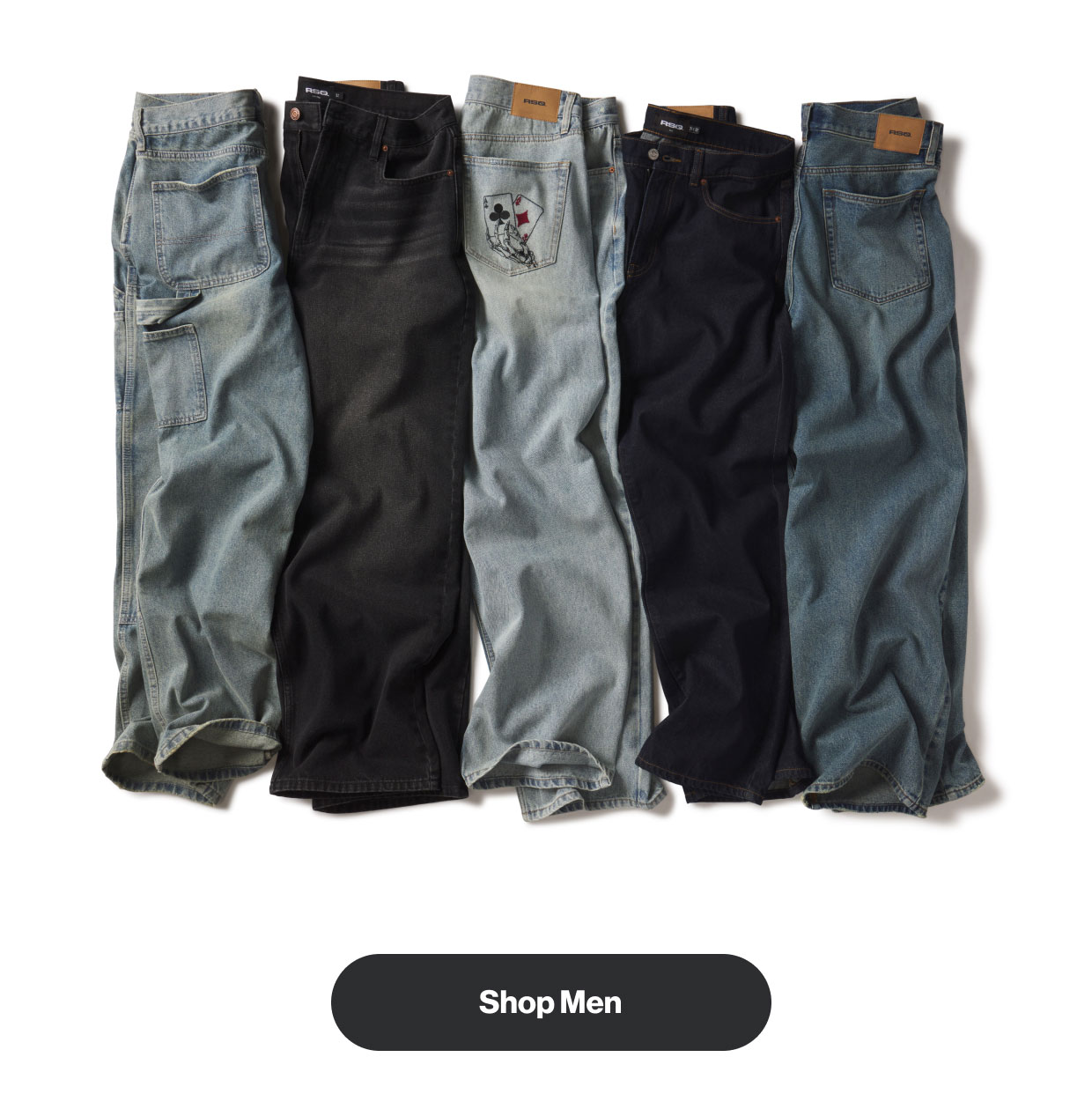Men's Bundle 2 Tees + 2 Jeans for $115