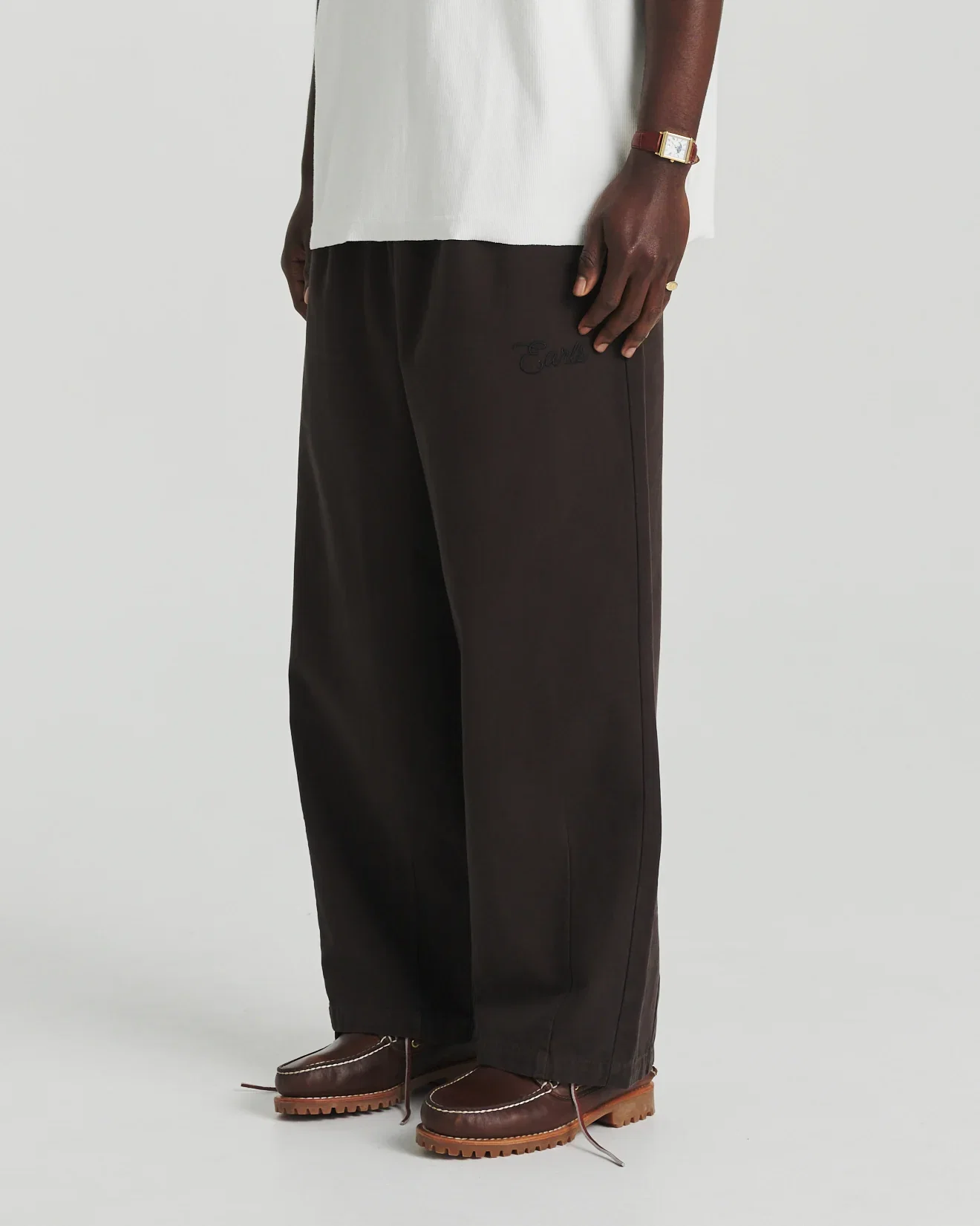 Image of Canvas Easy Pant - Chocolate