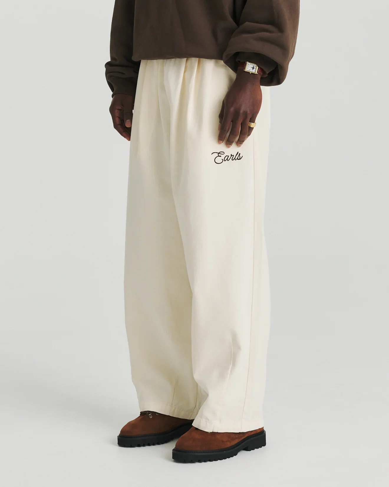 Image of Canvas Easy Pant - Bone