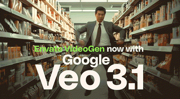 Envato VideoGen now with Google Veo3.1