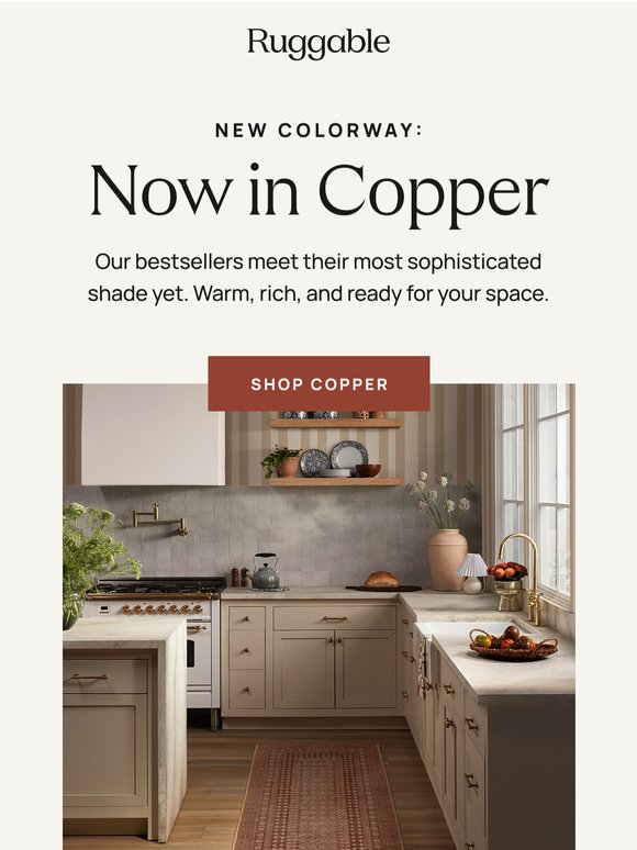 Kb Copper Ridge Colors Ruggable: New colorway: copper | Milled
