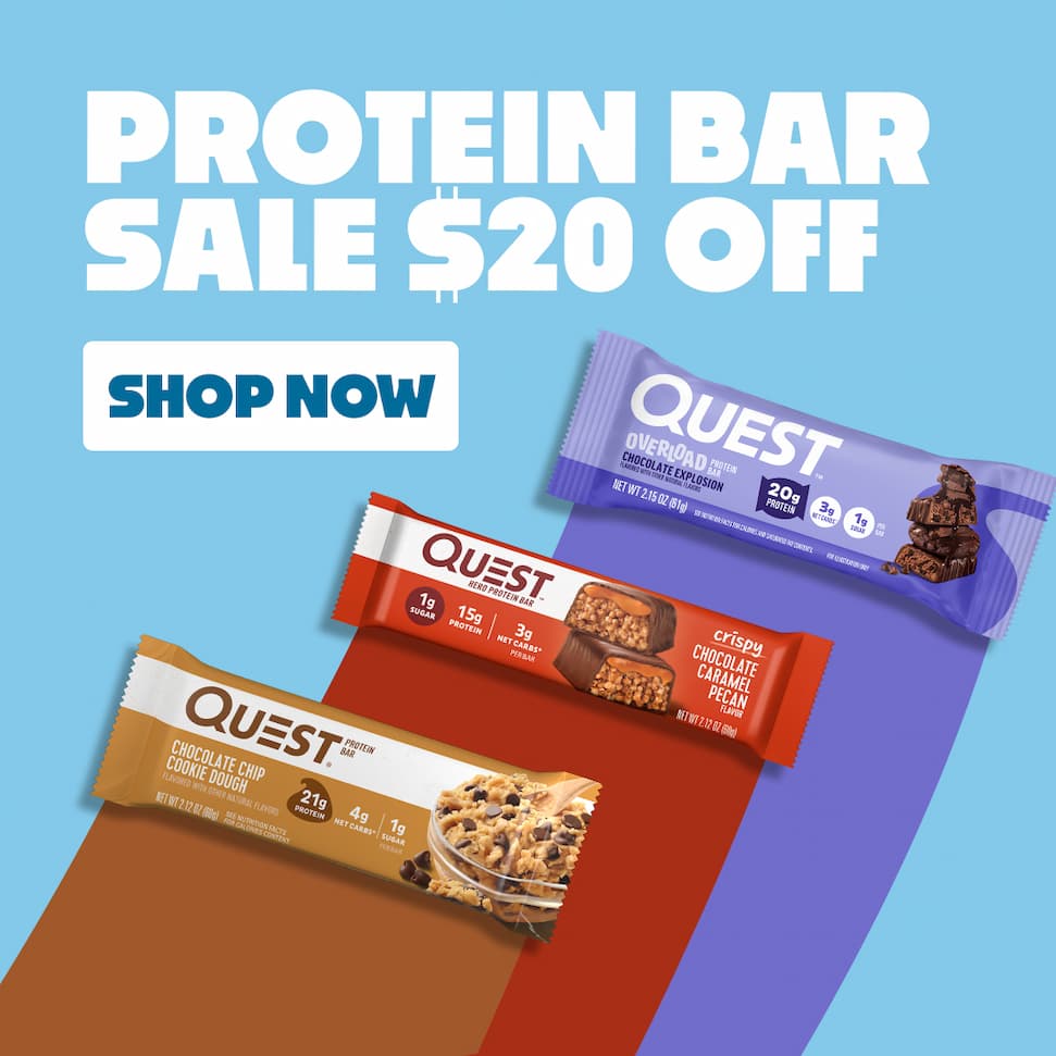 Quest Nutrition - Protein Bar Sale $20 off