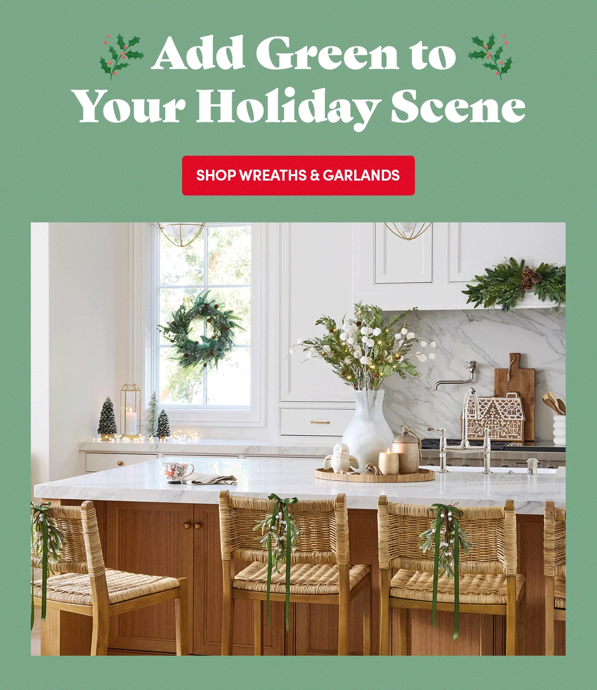 SHOP WREATHS & GARLANDS