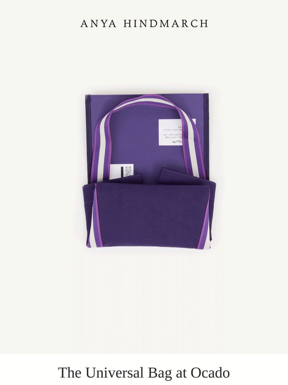 OCADO x Anya Hindmarch ユニバーサルトートバッグ 新作 日本未発売