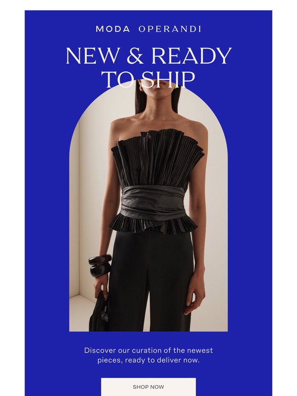 NEW & READY TO SHIP: Secure your favorite pieces now