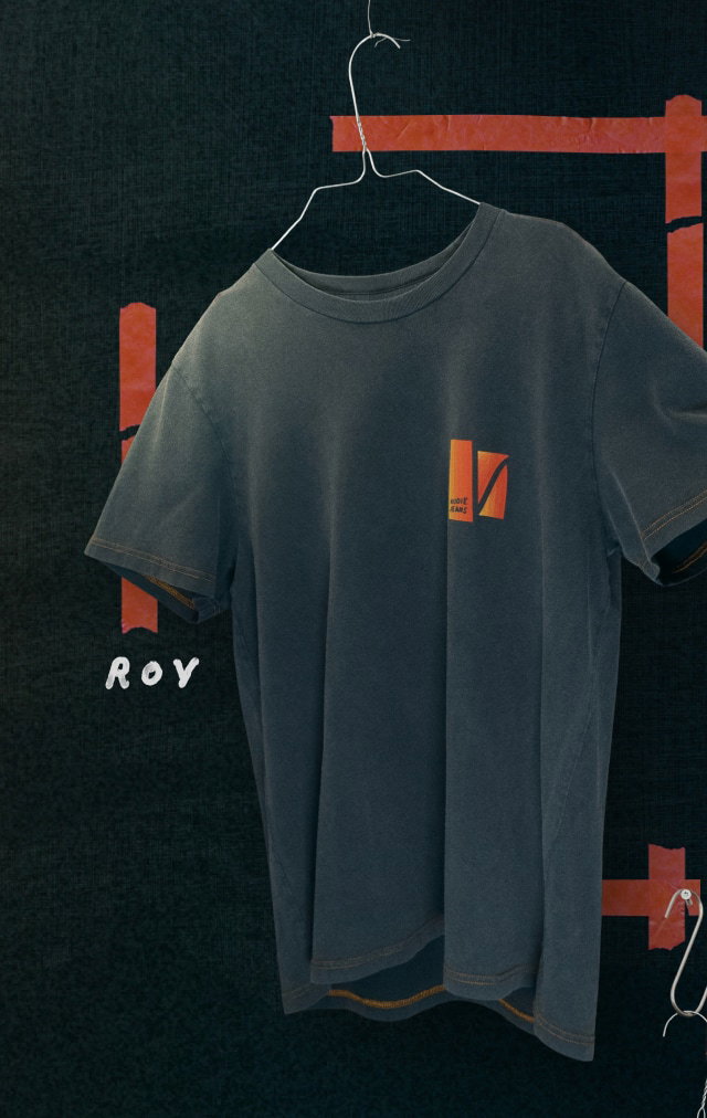 Roy Sunburns T-Shirt Antracite