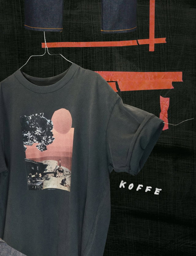Koffe Sunburns T-Shirt Antracite