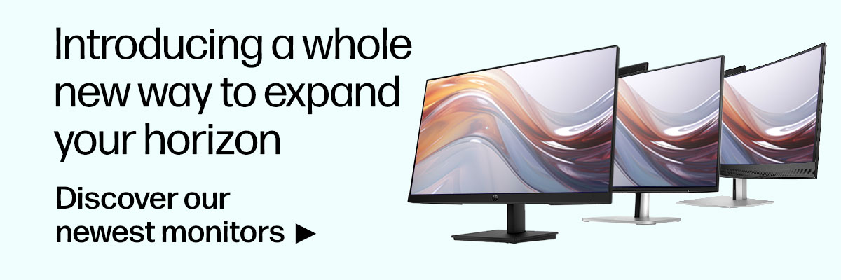 Introducing a whole new way to expand your horizon | Discover our newest monitors