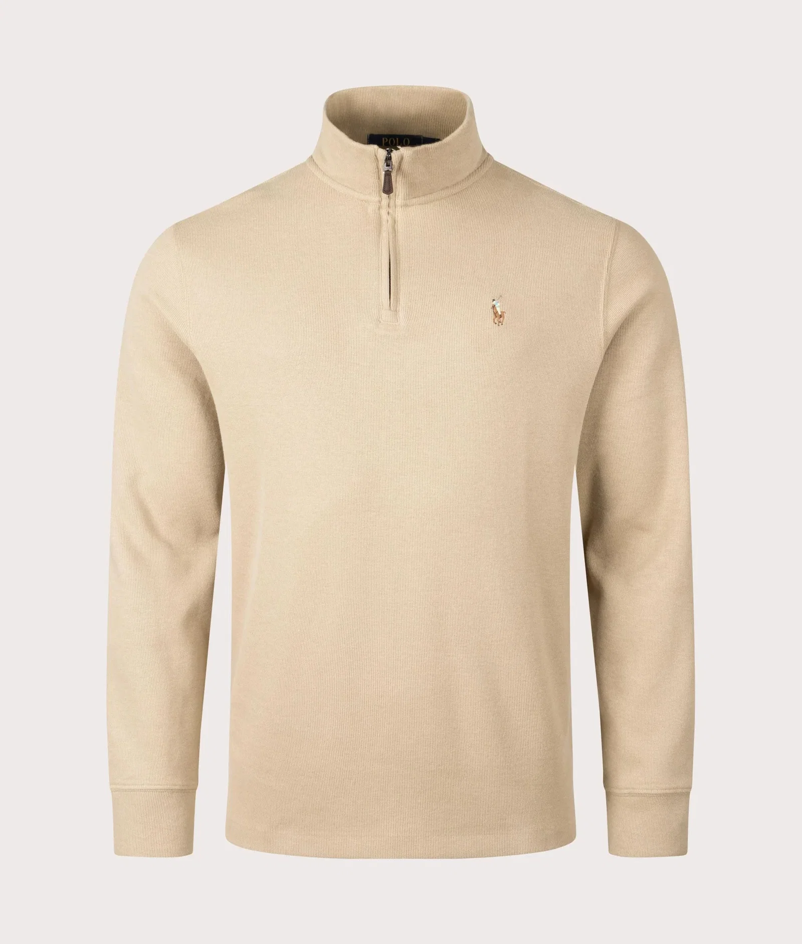 Estate-Rib Quarter Zip Knit