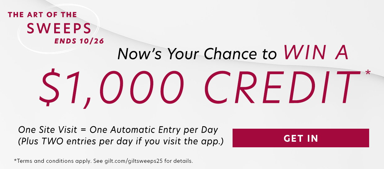 Win A $1,000 Credit*