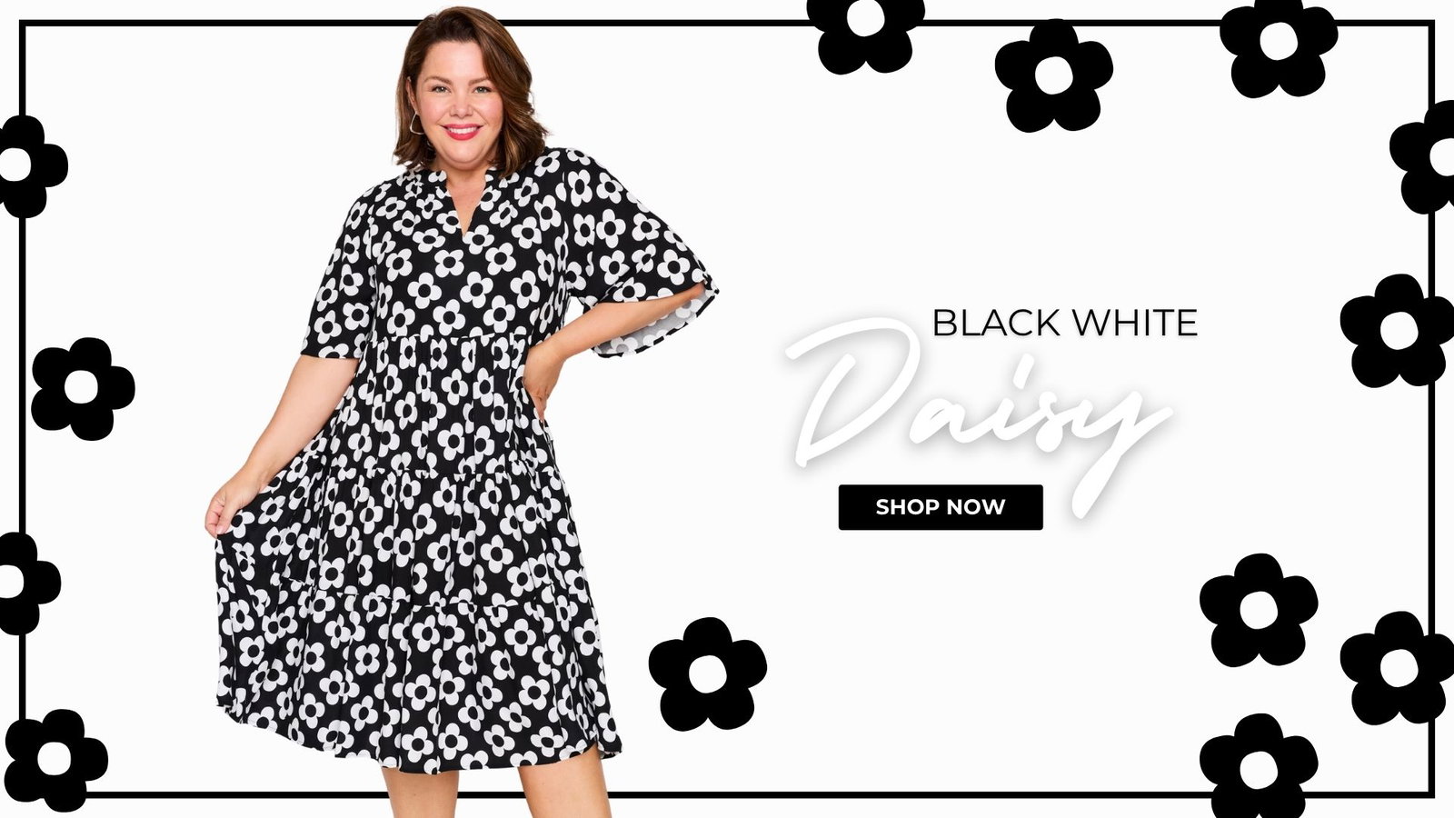 Shop the NEW Black White DaisyCollection!